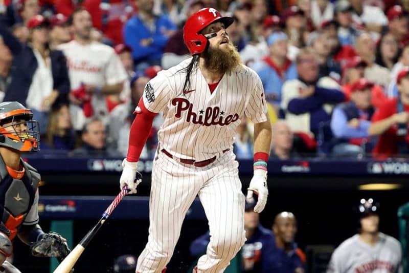 【MLB WS】フィリーズ、シリーズ最多タイ5発で圧勝　元エ軍マーシュのソロに本拠地大熱狂