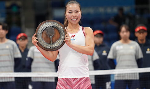 【全日本テニス選手権】女子シングルス優勝は21歳の坂詰姫野が自信をもって戦いきれた理由