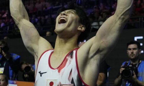 21歳橋本が世界体操初優勝　五輪と2冠、内村以来の快挙