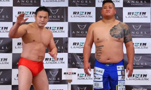 【RIZIN】ミノワマンZ、28キロ重い侍マーク・ハントに1R・TKO負け　試合後は涙「俺は負けてねぇぞ」