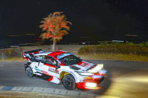 【WRC】ラリージャパン、ホーム開催もトヨタ勢苦戦　初日好調はオジエのみ