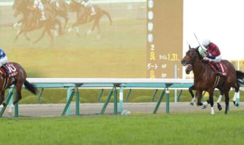 【デイリー杯2歳S】3番人気オールパルフェが押し切る　レース史上初の関東馬V