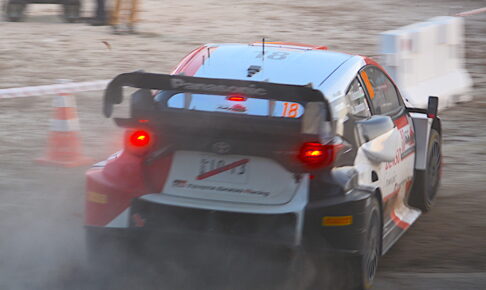 【WRC】ラリージャパン・デイ4、最終日にトヨタ勝田貴元が表彰台圏内に浮上　ヒョンデ勢が1－2