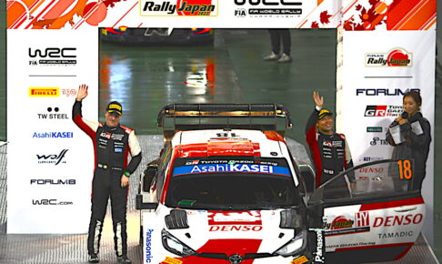 【WRC】ラリージャパン2022　3度目の表彰台獲得、トヨタの勝田貴元が「もっと自信をつけ来年はリベンジ」と決意表明