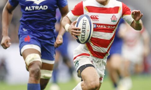 【ラグビー日本代表】フランスに敗れる　テストマッチ、17―35で