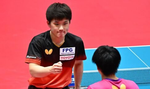 張本智和が自己最高の世界ランク2位に浮上「ここまでとても長かった」「1位を目指す」