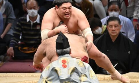 【大相撲】巴戦でアクシデント　高安が脳しんとうか　土俵上で立ち上がれず　V逃し涙