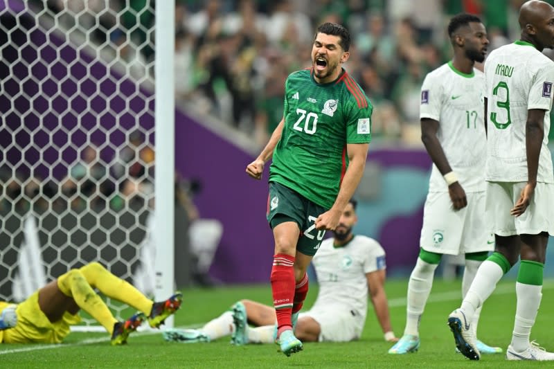 【カタールW杯】メキシコ、今大会初白星も得失点差で及ばず決勝T進出を逃す…サウジアラビアも敗退決定 【カタールW杯】メキシコ、今大会初白星も得失点差で及ばず決勝T進出を逃す…サウジアラビアも敗退決定