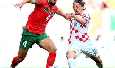 【カタールW杯】前回準優勝のクロアチア、初戦はモロッコとスコアレスドローモドリッチが惜しいシュートを放つも…