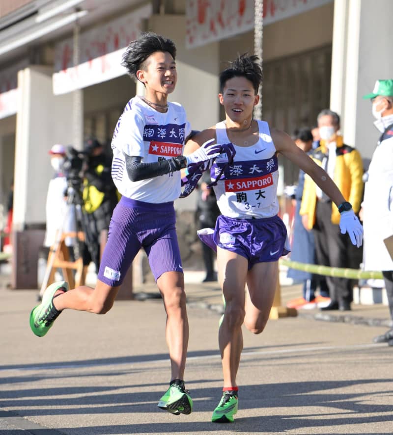 【第99回箱根駅伝】総合V争いは一騎打ちに　7区も駒大が首位　安原太陽が堅実走　2位中大も千守倫央が快走で43秒差