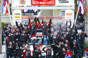 【WRC】2023年開幕戦1―2フィニッシュに「蒲郡をモンテカルロに」と豊田章男社長がメッセージ