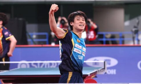 2年連続2度目の優勝　戸上隼輔、水谷隼以来となる6年ぶりの連覇達成＜全日本卓球2023＞
