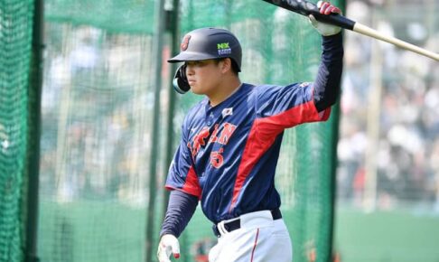 侍J、25日“初陣”スタメン発表　4番に最年少3冠王・村上宗隆、先発は佐々木朗希