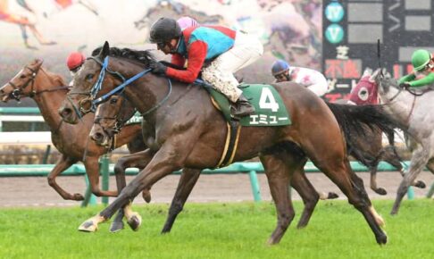 【フラワーC】エミュー重賞初制覇　ミルコも驚きの大外一気「全然違う脚だったね」