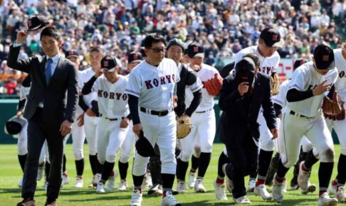 広陵が2年連続初戦突破で選抜40勝目！先発・高尾が8回無失点　35勝目の中井監督「大した2年生」