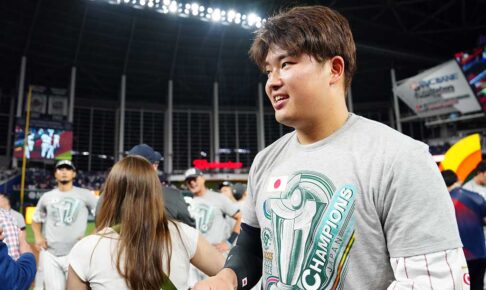 【WBC】世界一・侍ジャパン、同点弾の村上宗隆「嬉しいが悔しい。レベルアップするよう頑張る」と決意表明