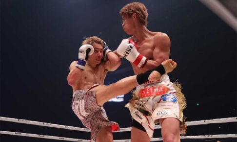 完敗のK-1大将、試合後会見で呆然「自分が何をしたいのか…」　対抗戦はRISEに軍配