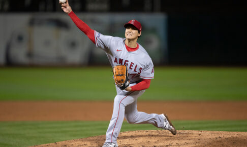 開幕戦で6回無失点と好投したエンゼルス・大谷翔平