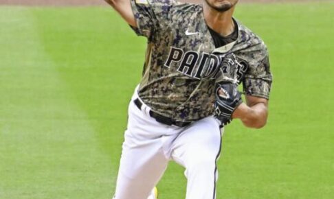 【MLB】ダルビッシュ有は7回12奪三振1失点も2敗目　初勝利遠く