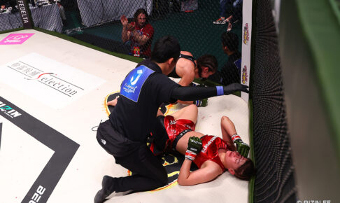 【RIZIN】女王RENA、仏グラップラーの“早わざ”膝十字に悶絶タップアウトで一本負け　9カ月ぶりの復帰戦Vならず