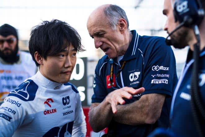 角田裕毅、同士討ち後にリタイア「チャンスを生かせずとても悔しい」チームには危険行為で罰金／F1第4戦スプリント