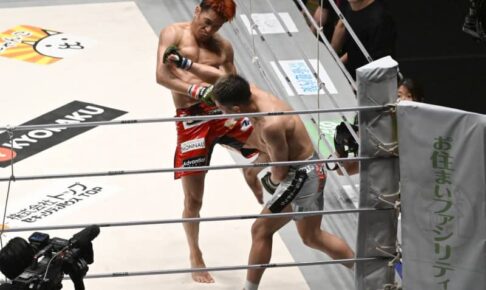 【RIZIN.42】朝倉海　新技で元谷下し王座に王手「朝倉兄弟がいるRIZIN最高じゃないですか？」