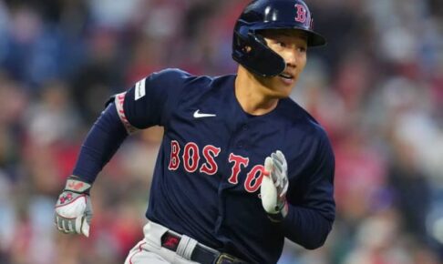 吉田正尚、5の0で連続試合安打は「16」でストップ　4月18日以来のノーヒット