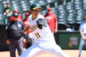 【MLB】藤浪晋太郎、救援で2失点し5敗目　火消しに雄叫びガッツポーズも…回跨ぎでピンチ招く