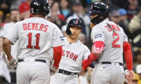 吉田正尚、鮮やか左前打で3戦連続安打　ディバース2発4打点でRソックス3連勝