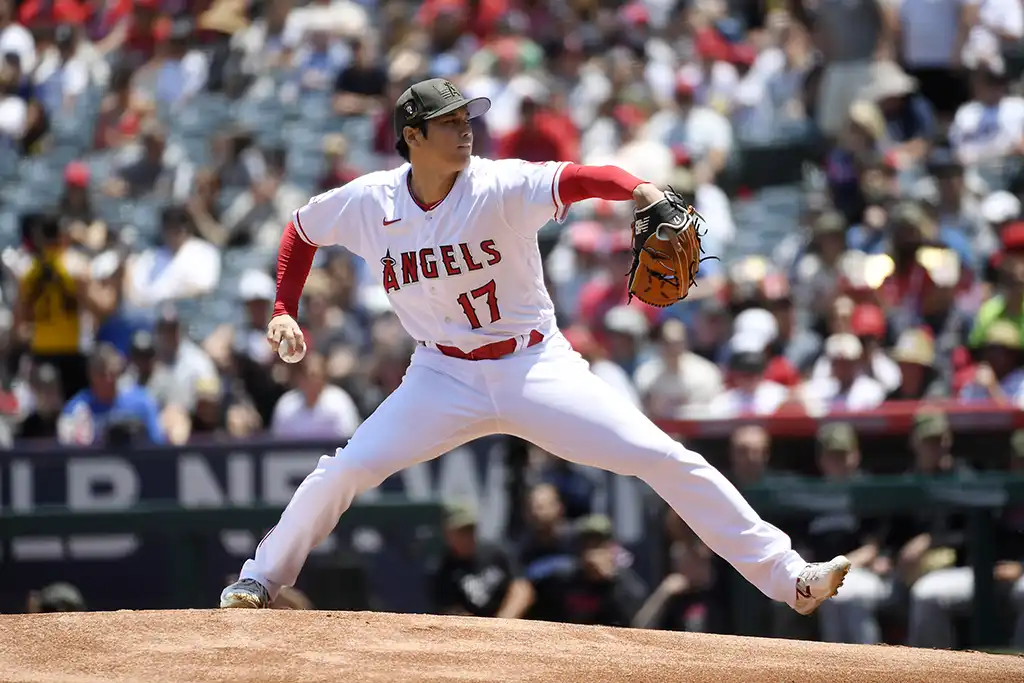 MLB】6回1失点の大谷翔平、“曲がり幅18インチ”の高速シンカーに識者