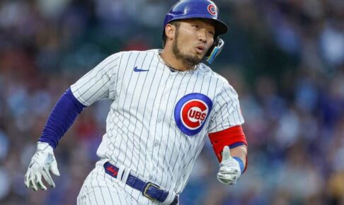 鈴木誠也、MLB最難関球種の千賀フォーク攻略二塁打　実況席絶賛「センガのフォーク初のハードヒットだ」