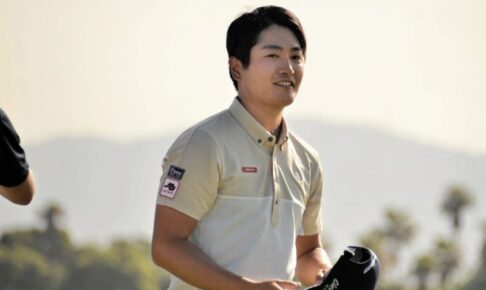 男子ゴルフ初日　25歳の安森一貴が9アンダー発進！石川遼ら2位に4打差つける