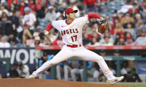 【MLB】大谷翔平、6回10三振2失点で6勝目の権利　今季4度目2桁Kで奪三振ア・リーグ単独首位