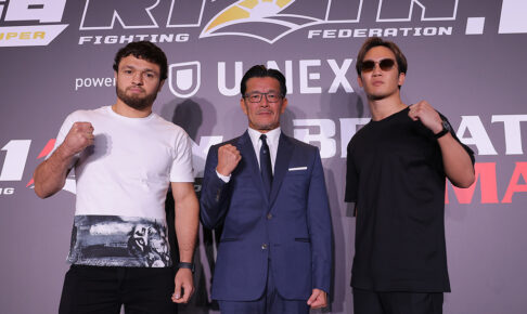 【超RIZIN.2】朝倉未来、ケラモフは「対戦したいと言った」とリクエスト　警戒も「後半打撃を与えて勝つ」と“勝利宣言”