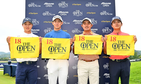 【男子ゴルフ】全英オープンへの切符を勝ち取った“若手4人”がランク急上昇　最新世界ランキング