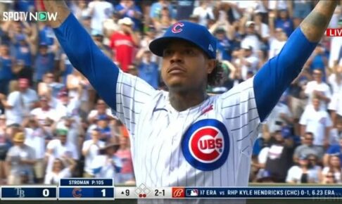 鈴木誠也3試合ぶりヒット＆快足で唯一の得点となるホームイン　先発投手がノーヒットノーラン未遂の快投見せたカブスが1－0で勝利し連敗を4でストップ