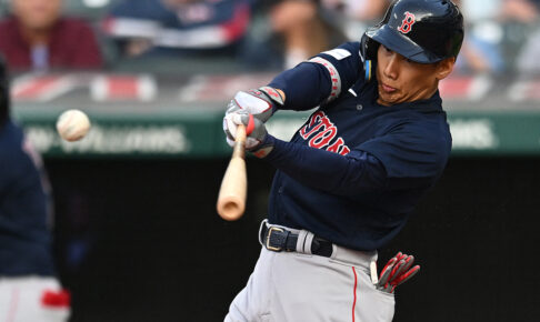 【MLB】吉田正尚、サイ・ヤング賞右腕攻略で4度目猛打賞の打率2位返り咲き　チーム公式も「マサのための3安打の夜」と興奮