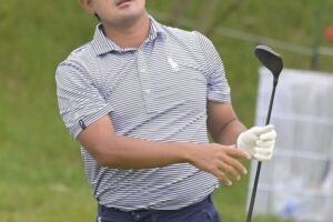 金谷拓実2週連続Vへ10アンダートップ発進「最後までしっかり準備」【男子ゴルフ・ASO飯塚チャレンジド】