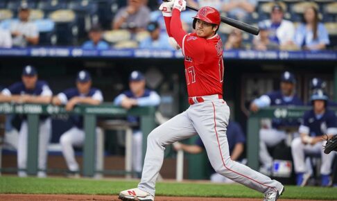 【MLB】大谷翔平、痛烈二塁打で13試合連続安打　エ軍連勝けん引で貯金「8」首位に3.5差