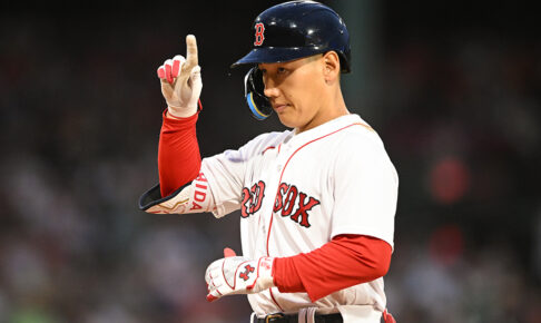 【MLB】吉田正尚、ダブル・ダブルを含むメジャー初4安打の大暴れ　打率は.309まで急上昇、チームはヤ軍相手に大量リード