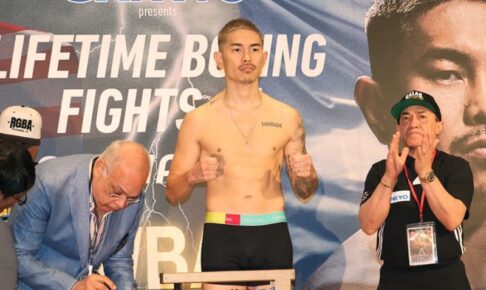 井岡一翔の相手が計量3.1kg大幅超過　王者フランコに2時間猶予、井岡は52.0kgで一発クリア