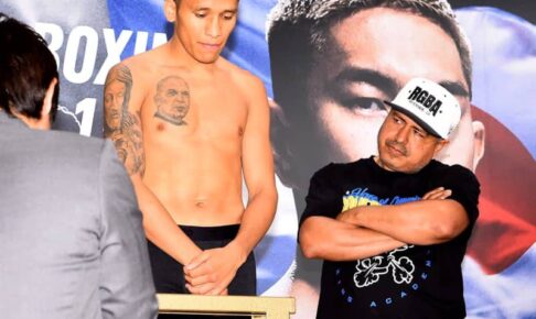 フランコは再計量でも2.9キロ超過で王座剥奪　試合開催で井岡一翔が勝てば新王者に