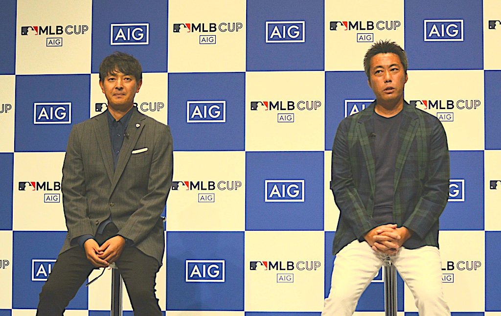 上原浩治、大谷翔平は「想像よりも上、どう説明していいかわからん」と白旗 MLB CUP 2023 ファイナルラウンド壮行会 上原浩治、大谷翔平は「想像よりも上、どう説明していいかわからん」と白旗 MLB CUP 2023 ファイナルラウンド壮行会