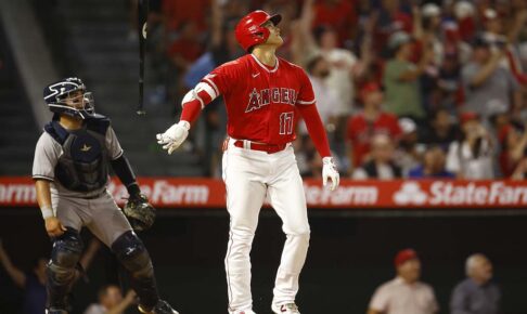 【MLB】大谷翔平、3戦連発35号同点弾に渾身のガッツポーズで本拠地熱狂の“MVPコール”　今季7度目のサイクル王手も