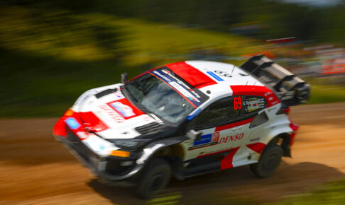 【WRC】第8戦ラリー・エストニア　トヨタのカッレ・ロバンペラが全SSで首位「素晴らしい一日」と自画自賛