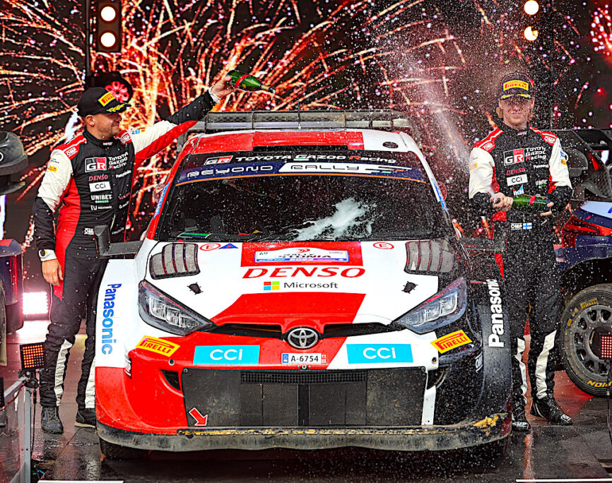 【WRC】第8戦ラリー・エストニア　トヨタのカッレ・ロバンペラがデイ3、デイ4の全SS制覇で今季2勝目　史上最年少2桁V達成