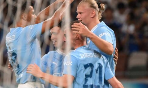 マンチェスター・シティ“怪物”ハーランドが圧巻の2発　J1王者相手に投入後7分で　6万人国立観衆騒然　横浜Mに5-3で勝利