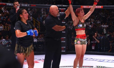 【超RIZIN2】渡辺華奈、3年半ぶり“涙の凱旋V”　「男子のフライ級と並びたい」