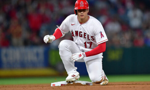 【MLB】大谷翔平、15個目盗塁に続く意地の“快足”二塁打でエ軍反撃の狼煙　打率は.309でア・リーグ3位浮上
