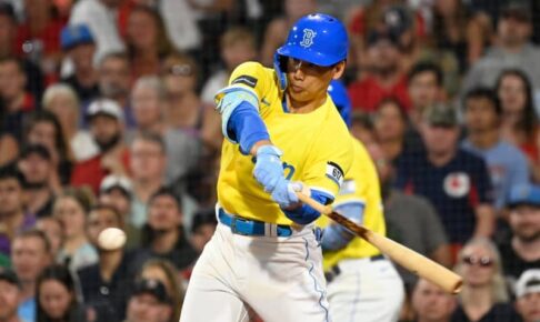 【MLB】吉田正尚は技あり中前打で4打数1安打　打率3割に
